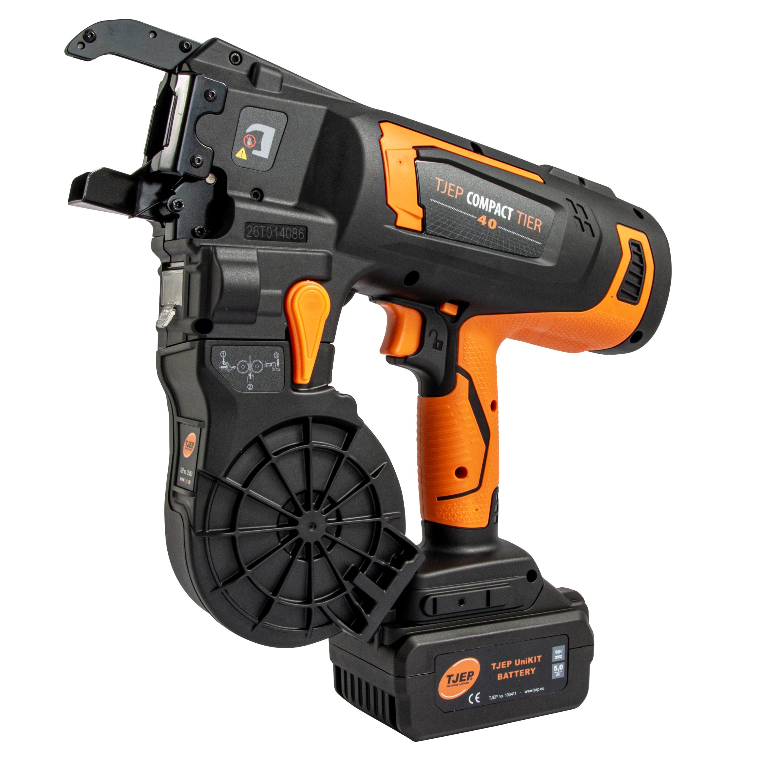 Atadora de ferralla a batería TJEP COMPACT TIER 40